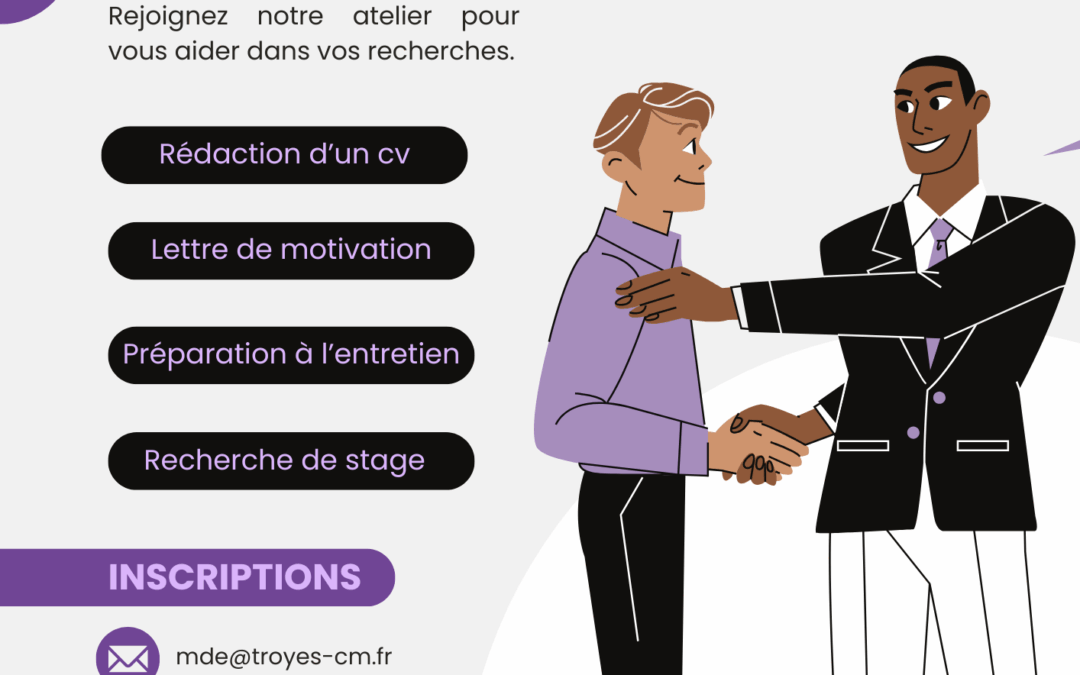 Atelier CV à la Maison des Etudiants !